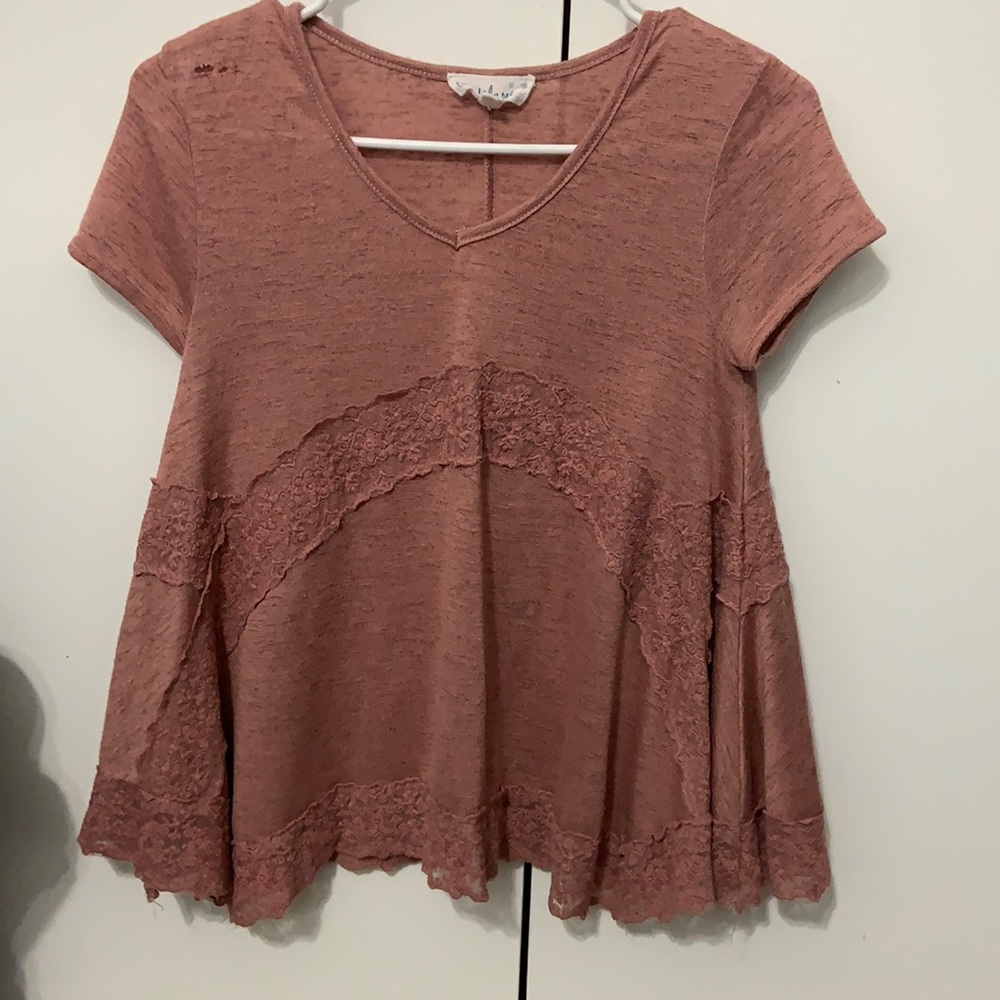 Pinkish T-Shirt Top XS